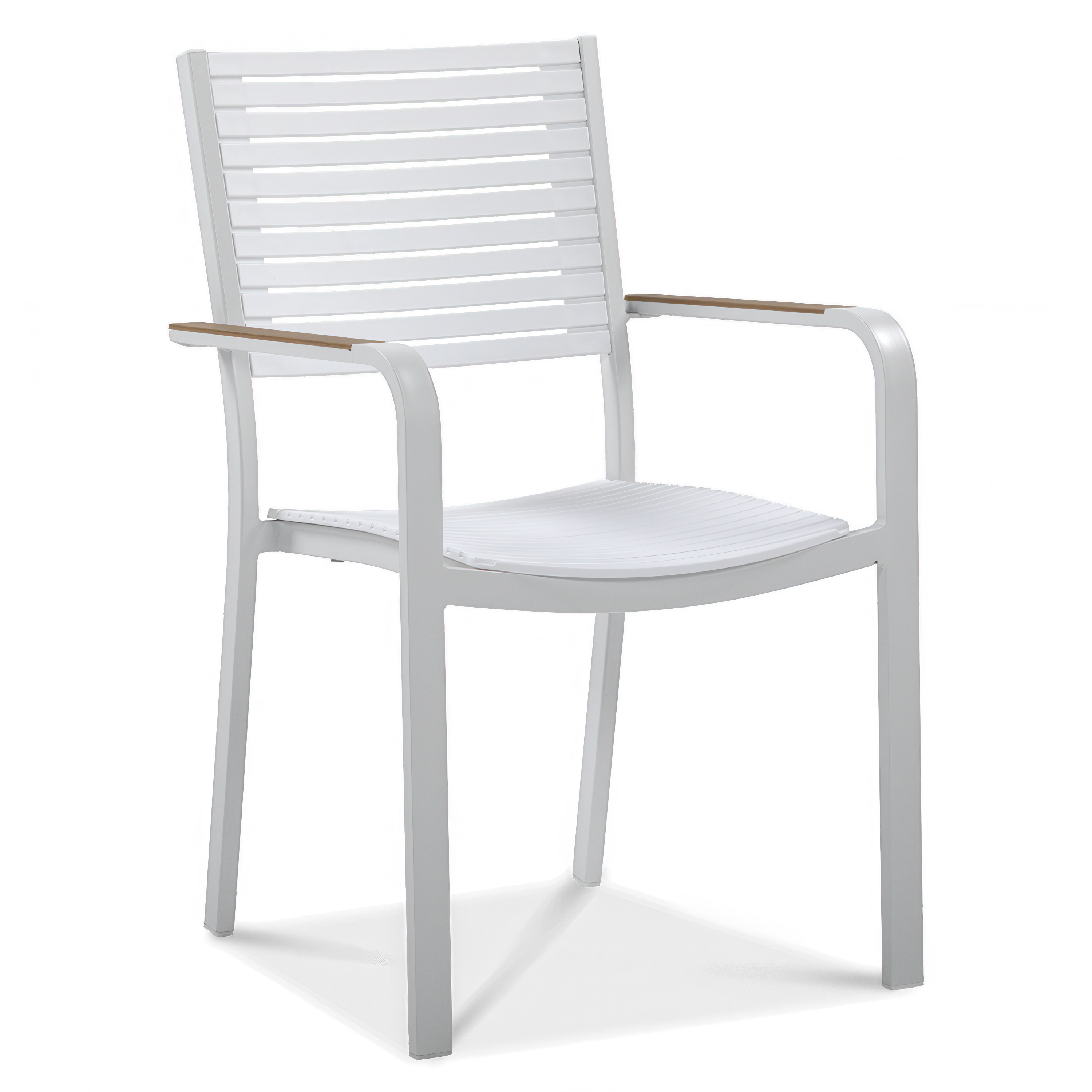TACOMA Bílá židle - Focus Garden