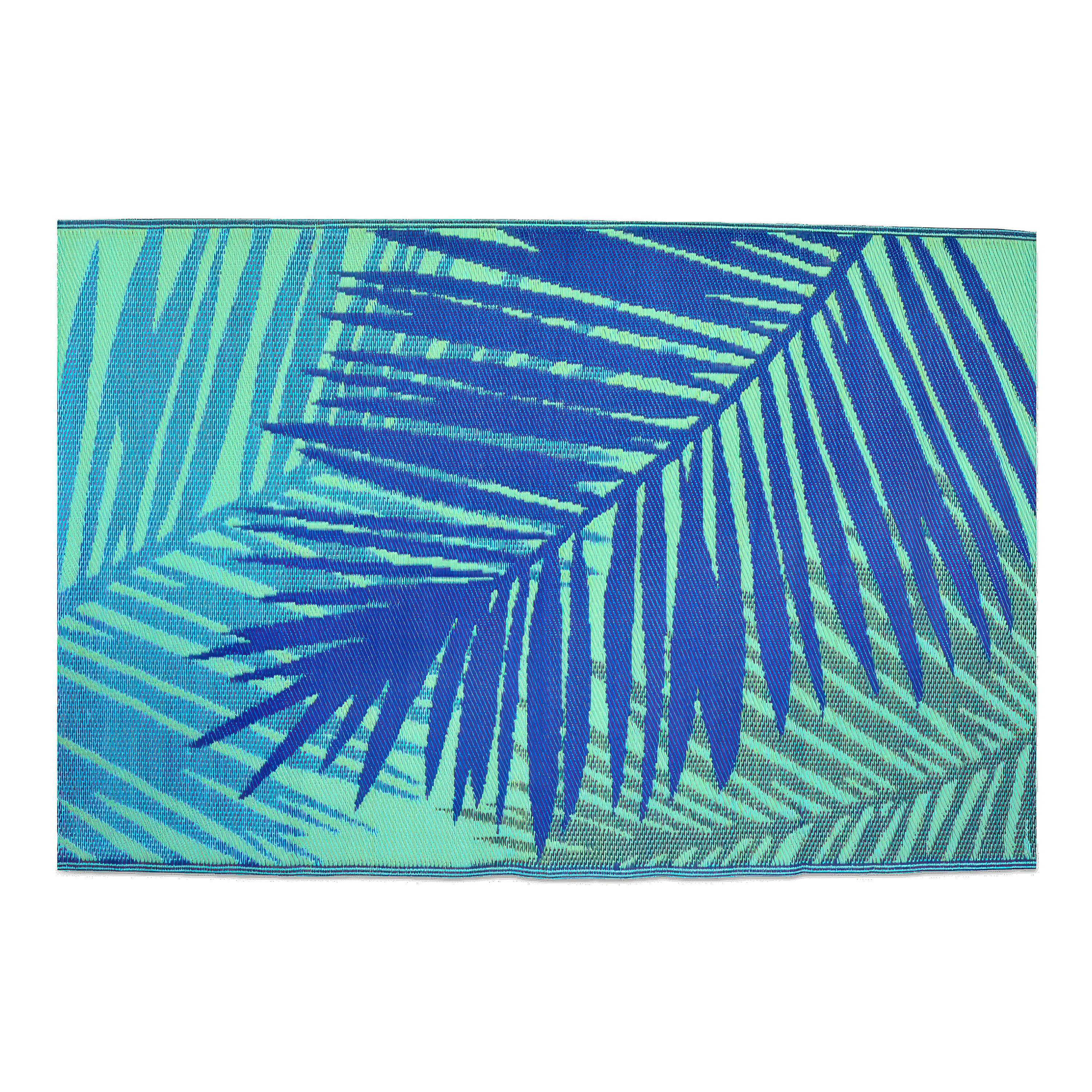 Venkovní koberec Palma Blue 120x180 - MOODME