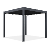 Terasová pergola automatická s LED osvětlením ELEGANCE AUTOMATIC 3x3 Antracit - Gutroof