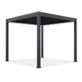 Hliníková pergola Gutroof ELEGANCE AUTOMATIC 3x3 m antracit