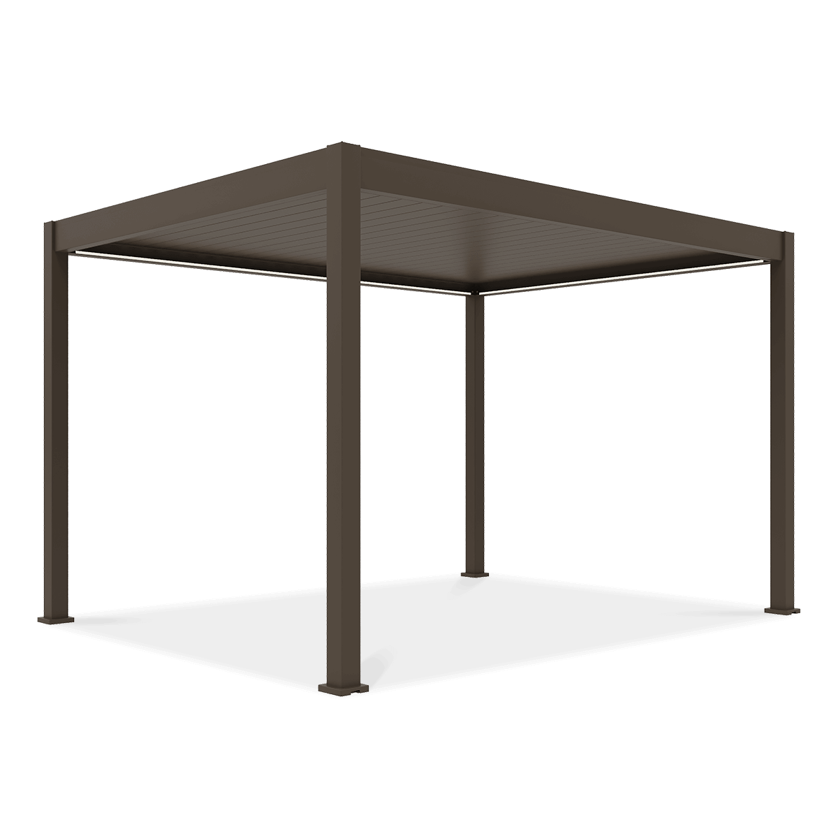 Pergola automatyczna ELEGANCE AUTOMATIC 3x4 z oświetleniem LED Taupe - Gutroof