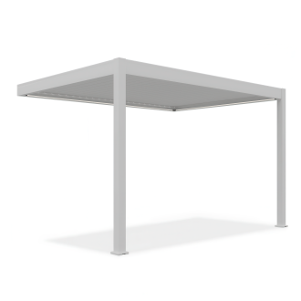Automatická stěna pergoly elegance wall 3x4m bílá