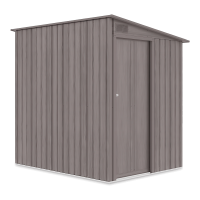 Zahradní domek JASPER 150x194cm Světlé dřevo - Hardmaister