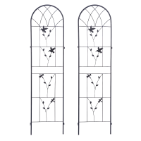 Sada dvou podpěr pro rostliny 190x55 cm - ptačí vzor - Cultivo