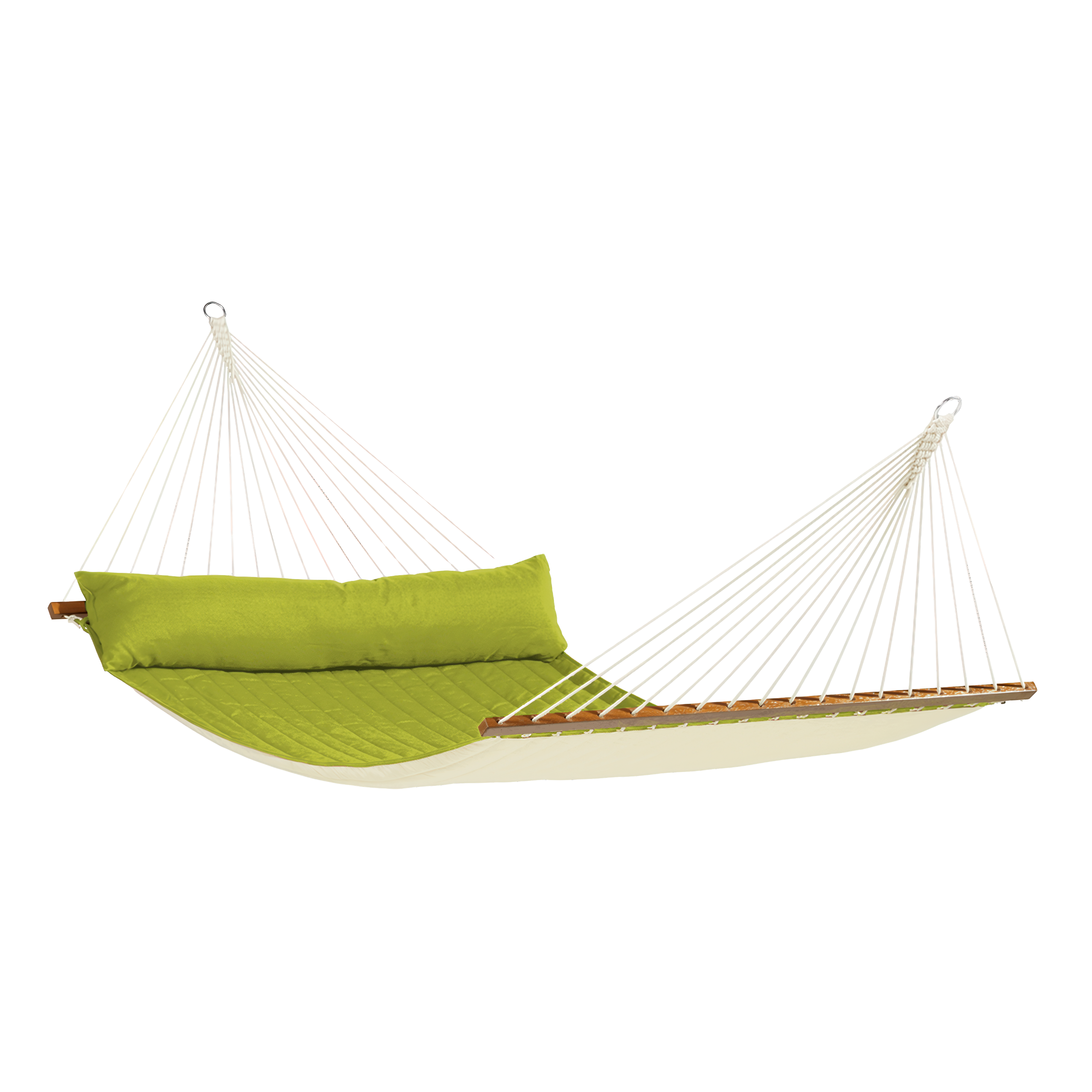 ALABAMA Houpací síť Avocado pro dvě osoby s tyčí - La Siesta