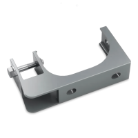 Nástěnný a stropní držák pro markýzy CLASSIC a PREMIUM, světle šedý - Gutroof