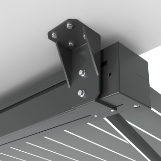 Stropní úchyt pro markýzu DELUXE, světle šedý - Gutroof