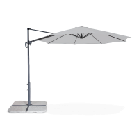 Slunečník na zahradu Doppler RAVENNA Smart 300 Light Grey