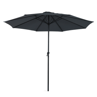 Rozłożony parasol Moorea z masztem centralnym