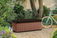 Brązowa skrzynia ogrodowa DARWIN BOX 380 Wood Brown