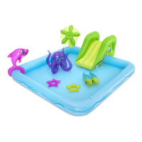 Fantastické akvarijní vodní hřiště 2,4 x 2 x 0,86 m - BESTWAY 53052