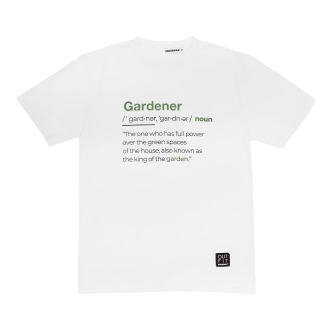 Bílé tričko GARDENER M - Verdemax
