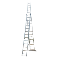Multifunkční hliníkový žebřík Solid Master 3x14 - Hardmaister