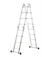 Multifunkční hliníkový žebřík s plošinou 4x4 - Hardmaister