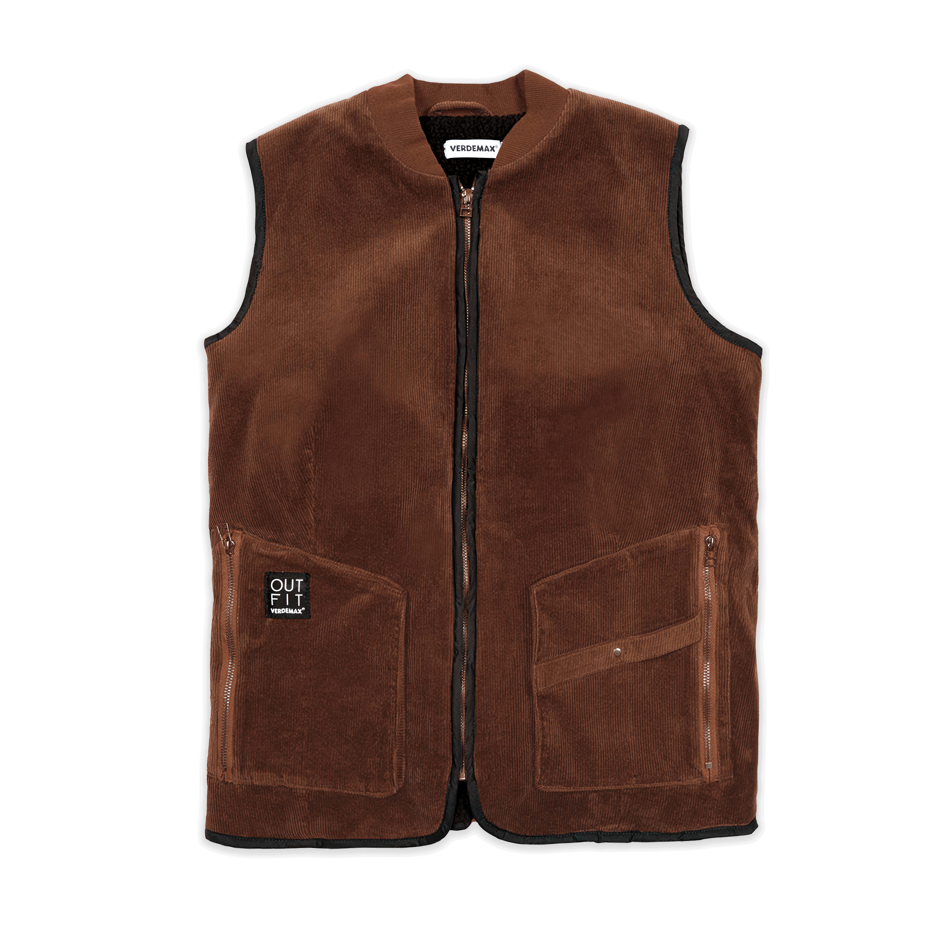 Dámská podzimní vesta QUERCIA Aztec, manšestr M - Verdemax