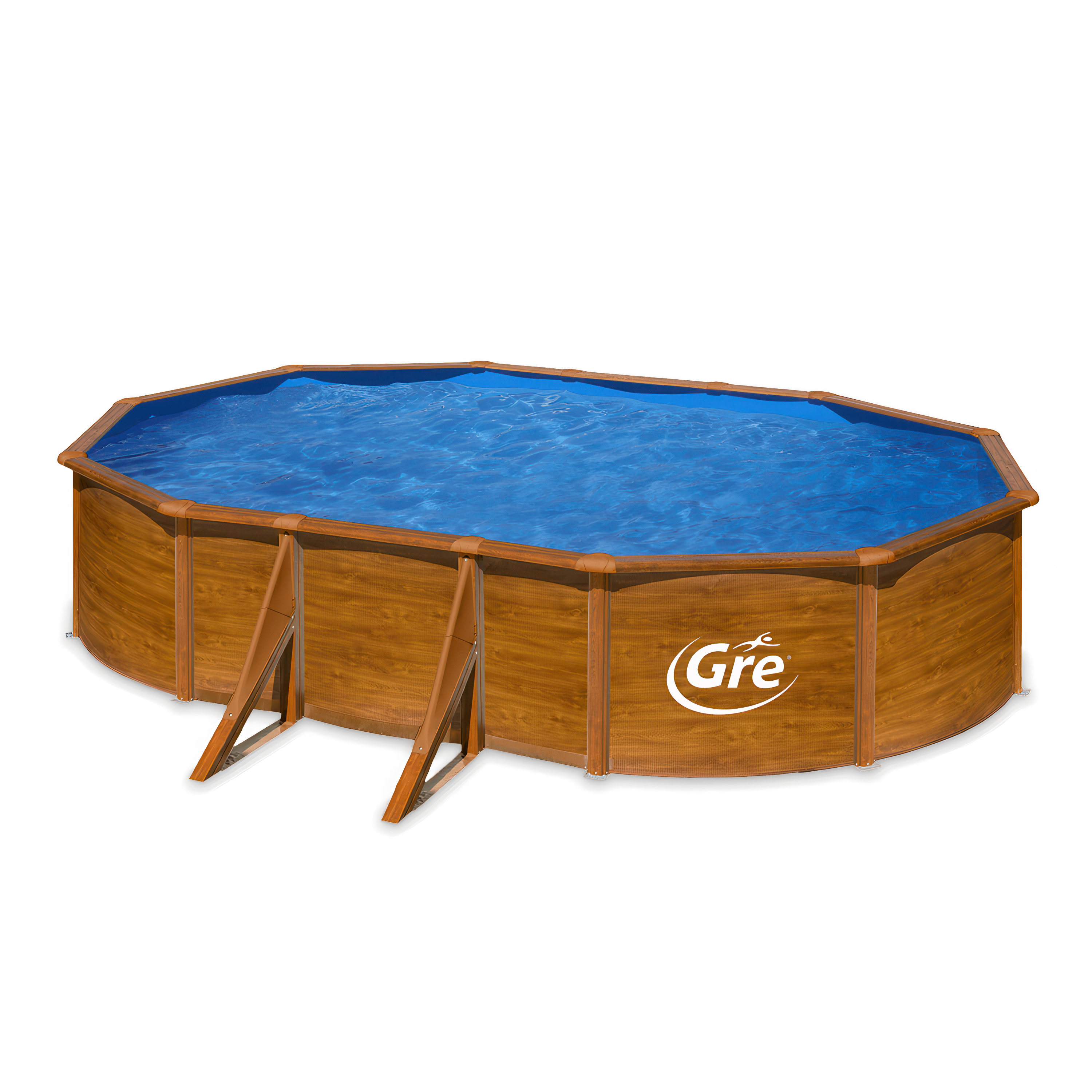 Celoroční zahradní bazén Gre PACIFIC 610 cm x 375 cm x 120 cm