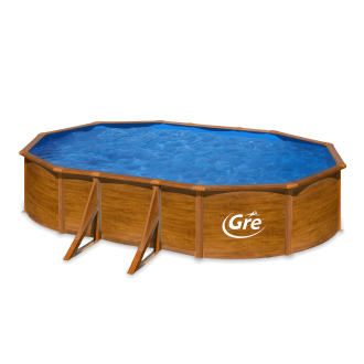 Celoroční zahradní bazén Gre PACIFIC 610 cm x 375 cm x 120 cm