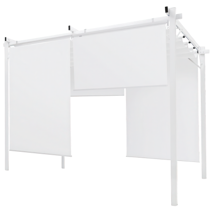 SPRINT PLUS 3x3 Bílá/bílá terasová stříška - HARDMAISTER