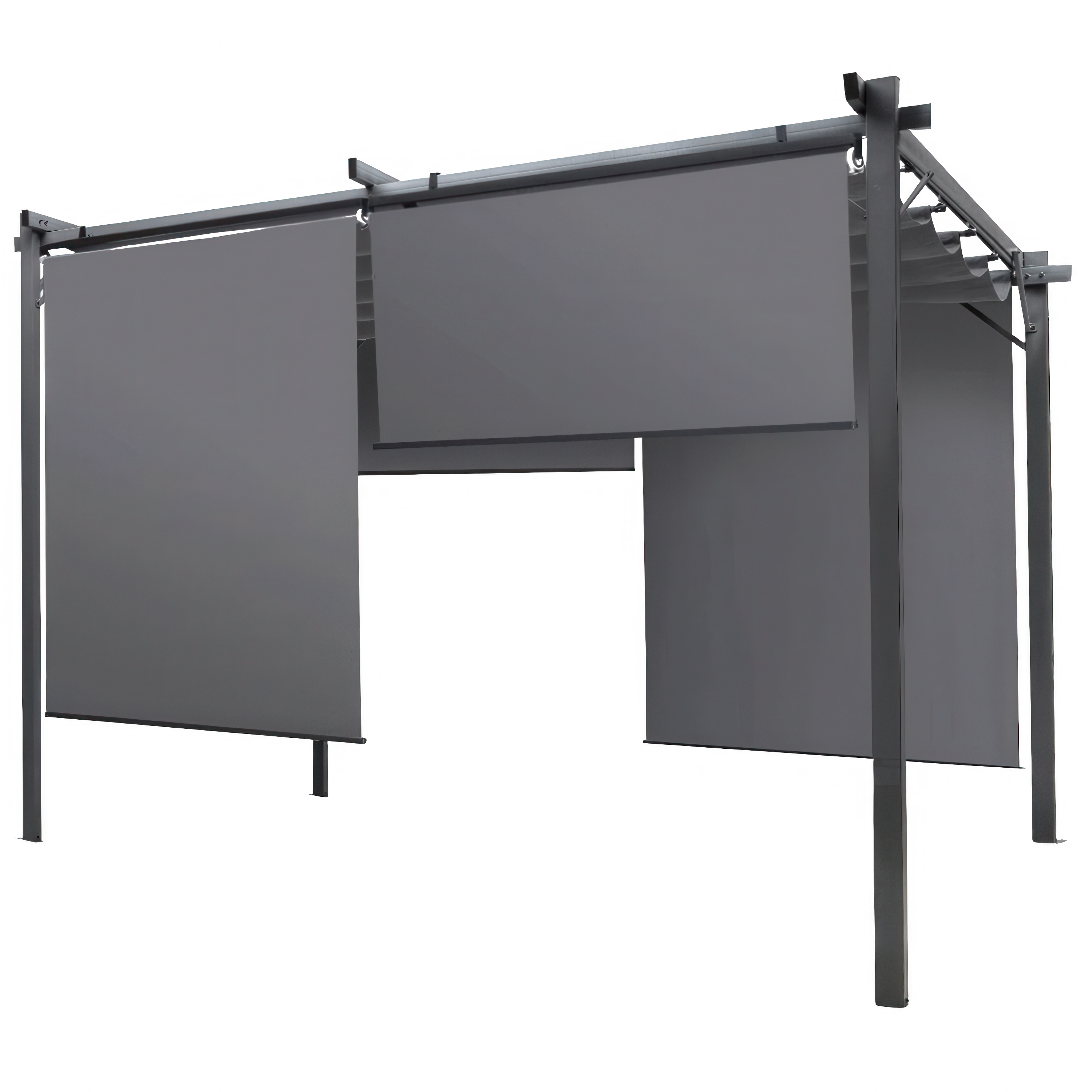 SPRINT PLUS 3x3 antracit/šedá terasová stříška - HARDMAISTER