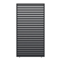 Horizontální žaluzie pro pergoly ELEGANCE/DELUXE/FUSION 1,3 m antracit - Gutroof