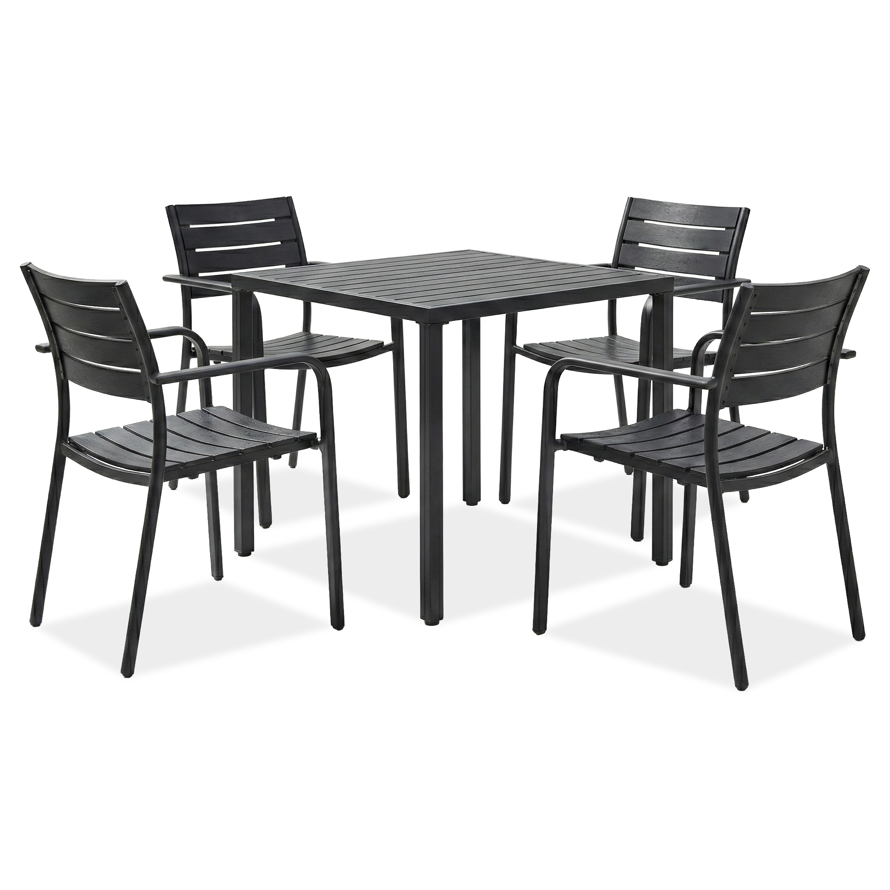 MILO/BRIS Černý zahradní set - Bjørkka