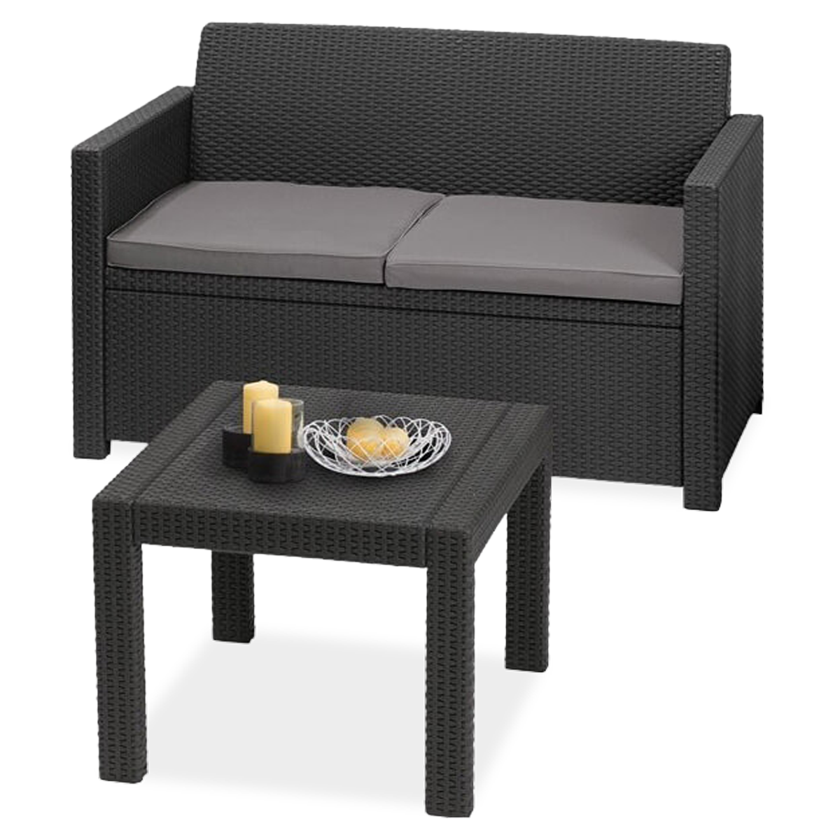 ALABAMA Grafitová zahradní souprava