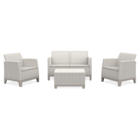 Zahradní sestava Scandi Forma Pebble Grey-Soft Beige/oat - Keter
