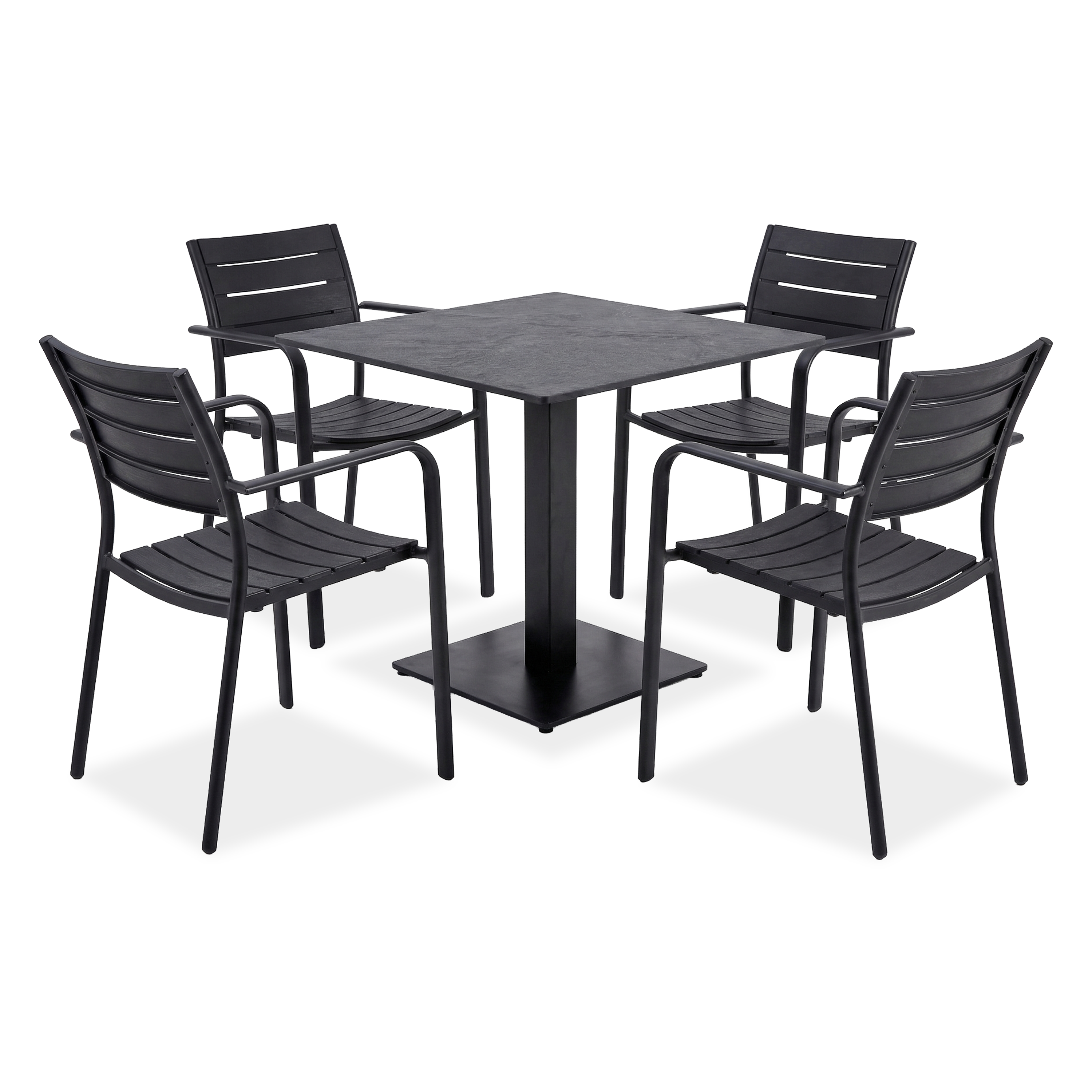 Zahradní sestava RIVIO/VENA 80 + MILO Black – Bjørkka