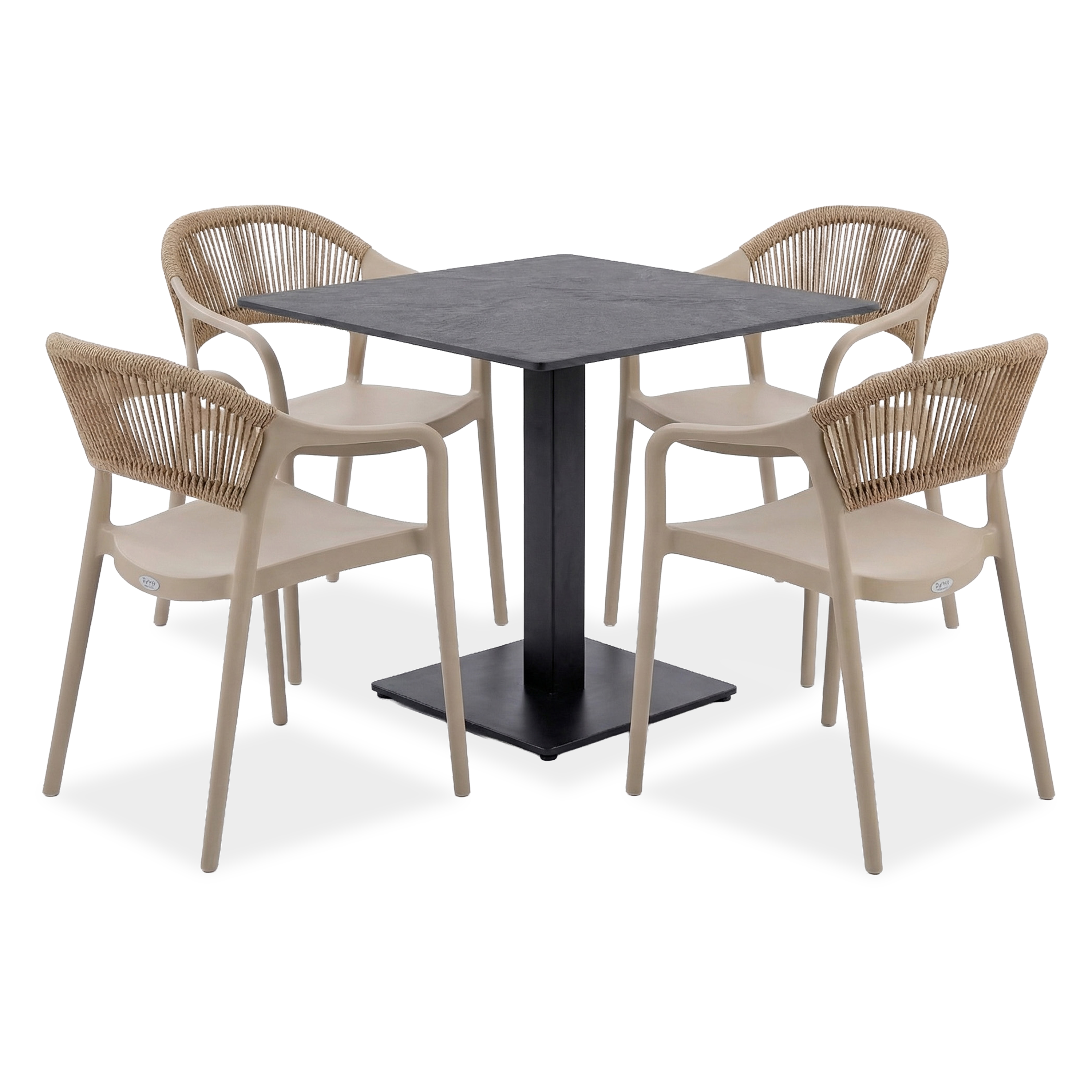 Zahradní sestava RIVIO/VENA 80 + TESSA Beige – Bjørkka