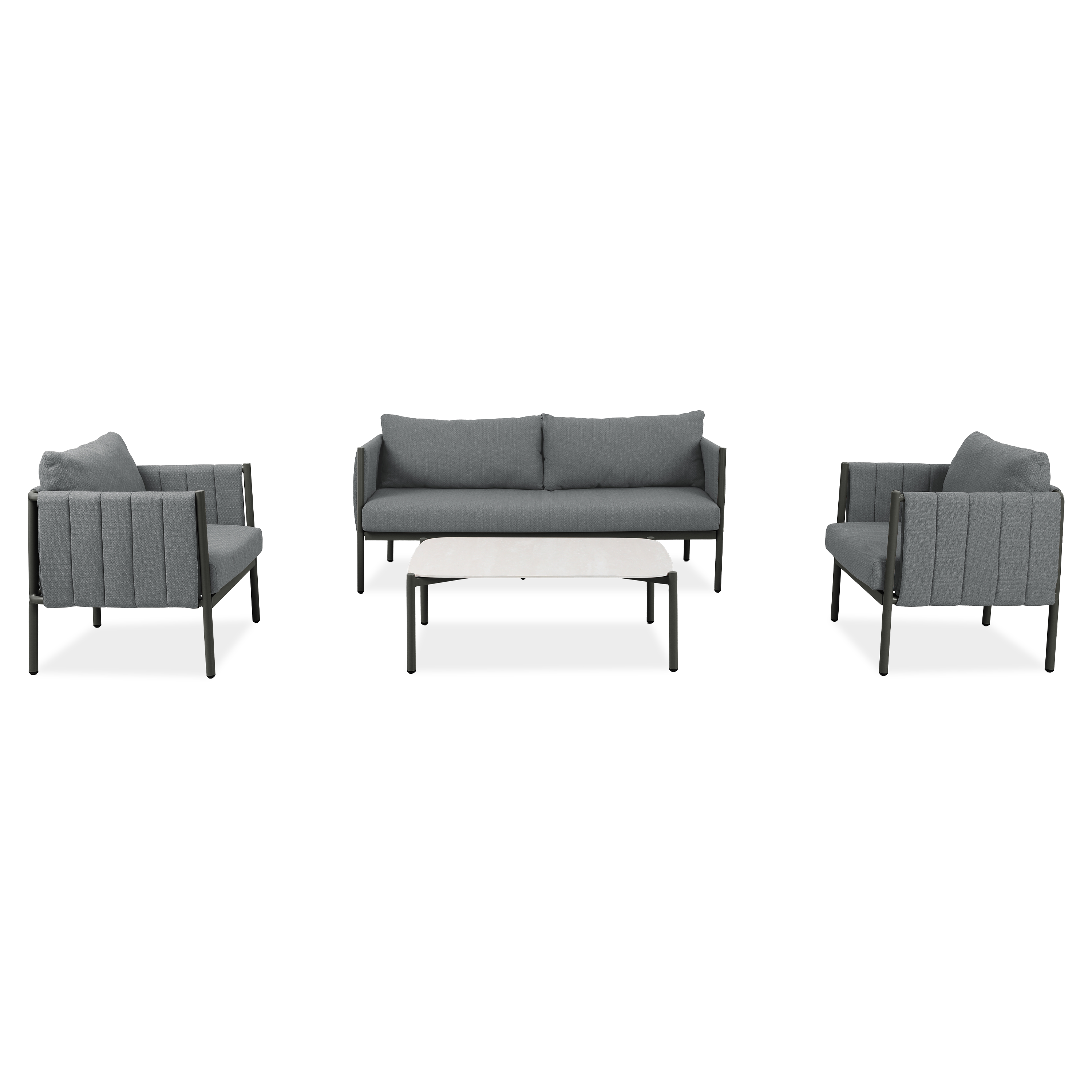 Zahradní nábytek CAPRI CAFFE Dark Grey - Bjørkka