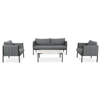 Zahradní nábytek CAPRI CAFFE Dark Grey - Bjørkka