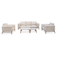 Polohovací zahradní sestava RADISSON CAFFE Beige - Furrore