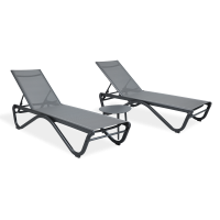 Terasaová sestava AQUALIS 2+1 GREY – Bjørkka