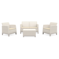 Zahradní sestava Scandi Forma Pebble Grey-Soft Beige/oat - Keter