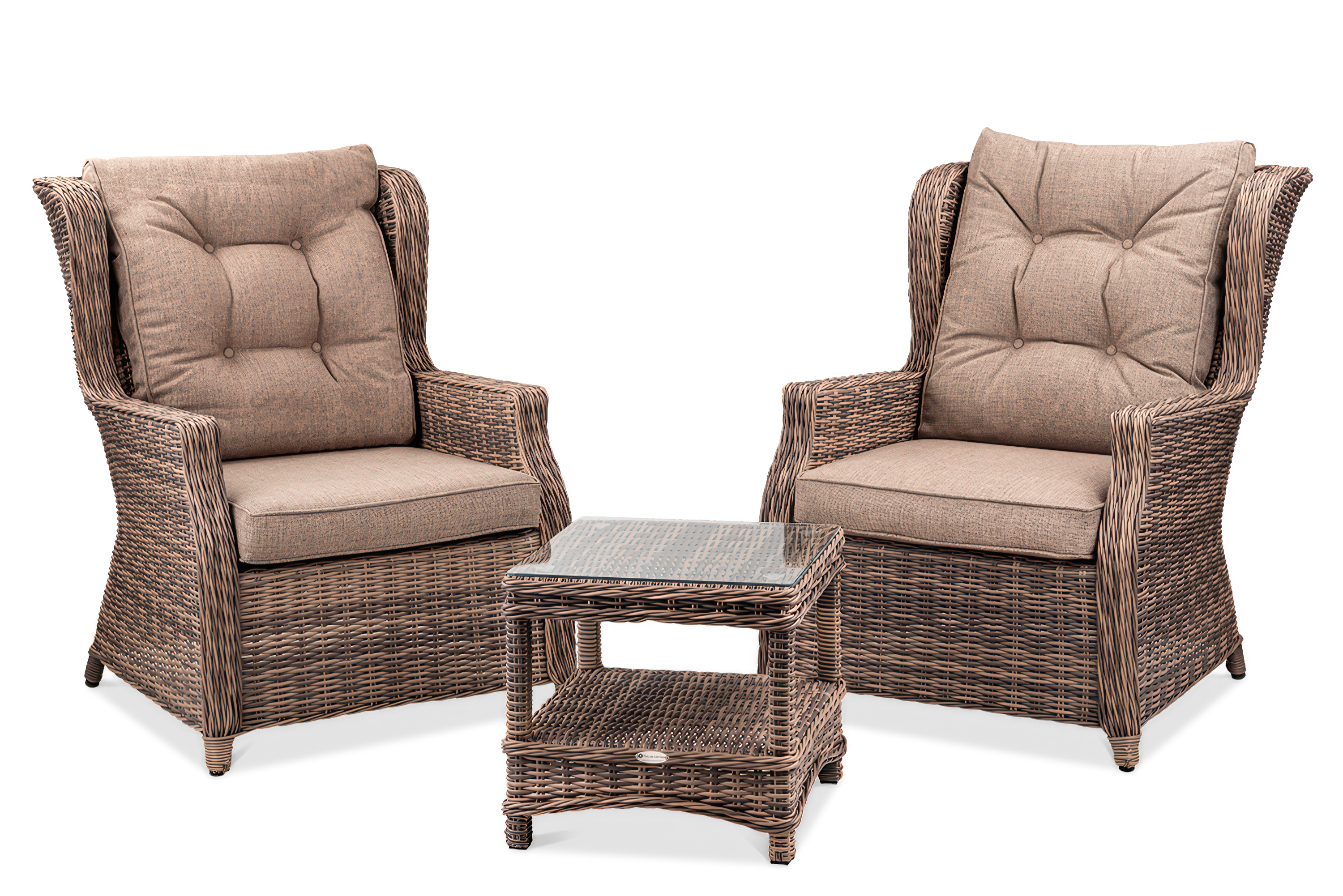 TRIVENTO DUO lounge suite Brown