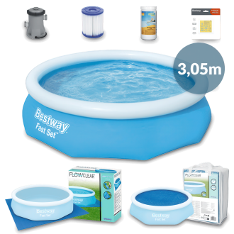 Bazénová sada SplashFusion, 7 prvků, 3,05mx76cm - BESTWAY