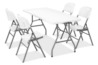 CATERING set stůl 180 + 4x židle