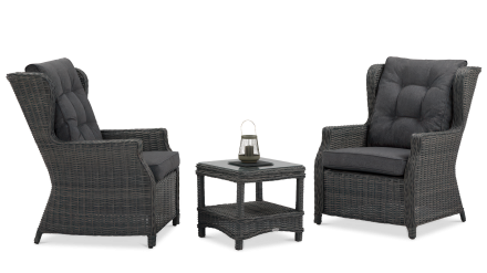 Sedací souprava TRIVENTO DUO Dark Grey