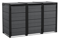Keter Hide Away přístřešek na popelnice 3 x 240L + rozšiřující modul