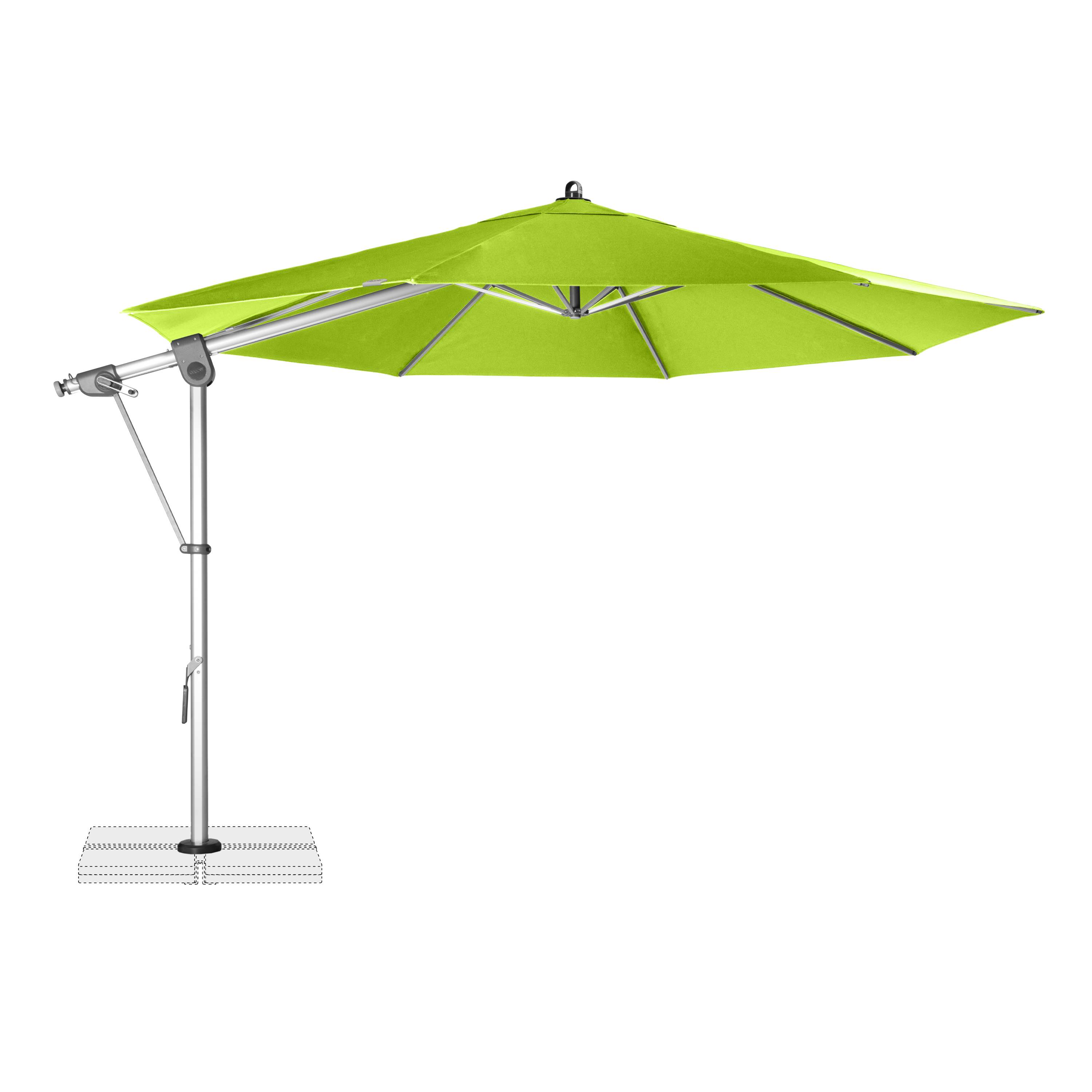 Doppler EXPERT 350 Smaragd zahradní slunečník