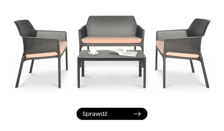 Zahradn&iacute; sada Nardi NET RELAX Antracite