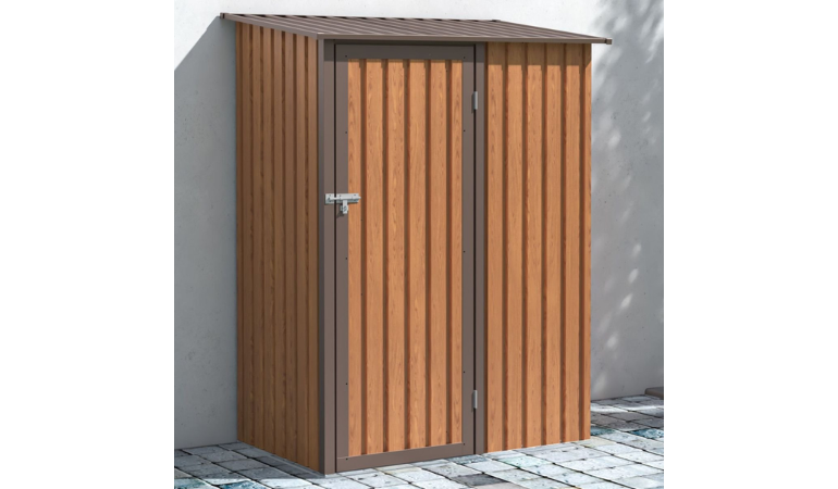 Zahradní úložný box KENT 143x89cm Dub/hnědý - HARDMAISTER