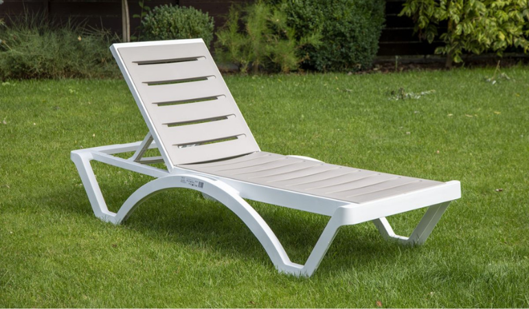 Leh&aacute;tko LOMBOK White Taupe - Focus Garden