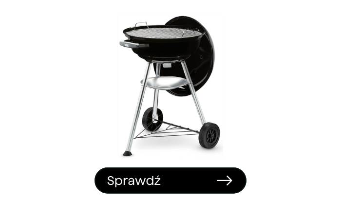 Grill węglowy Weber Compact Kettle 47 cm to popularny model dla os&oacute;b ceniących sobie prostotę i jakość