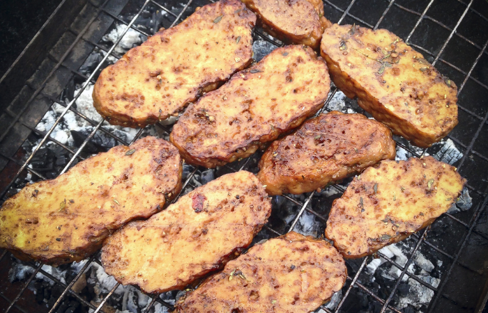 stek seitan z grilla