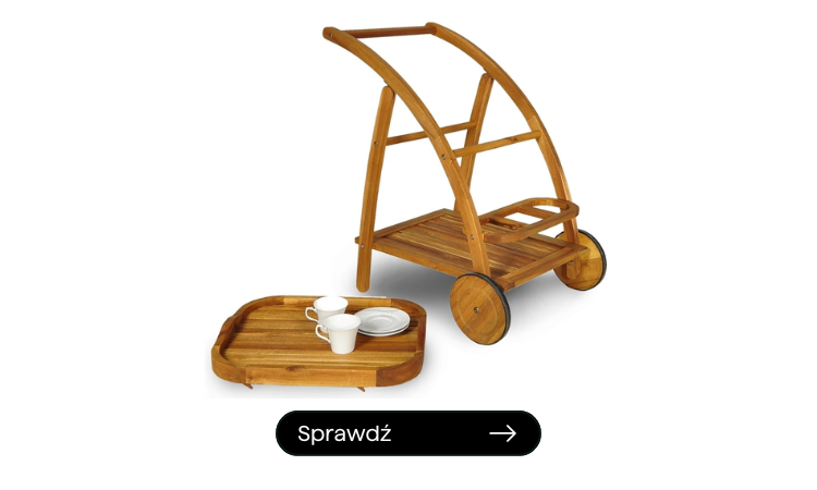 drewniany barek ogrodowy 