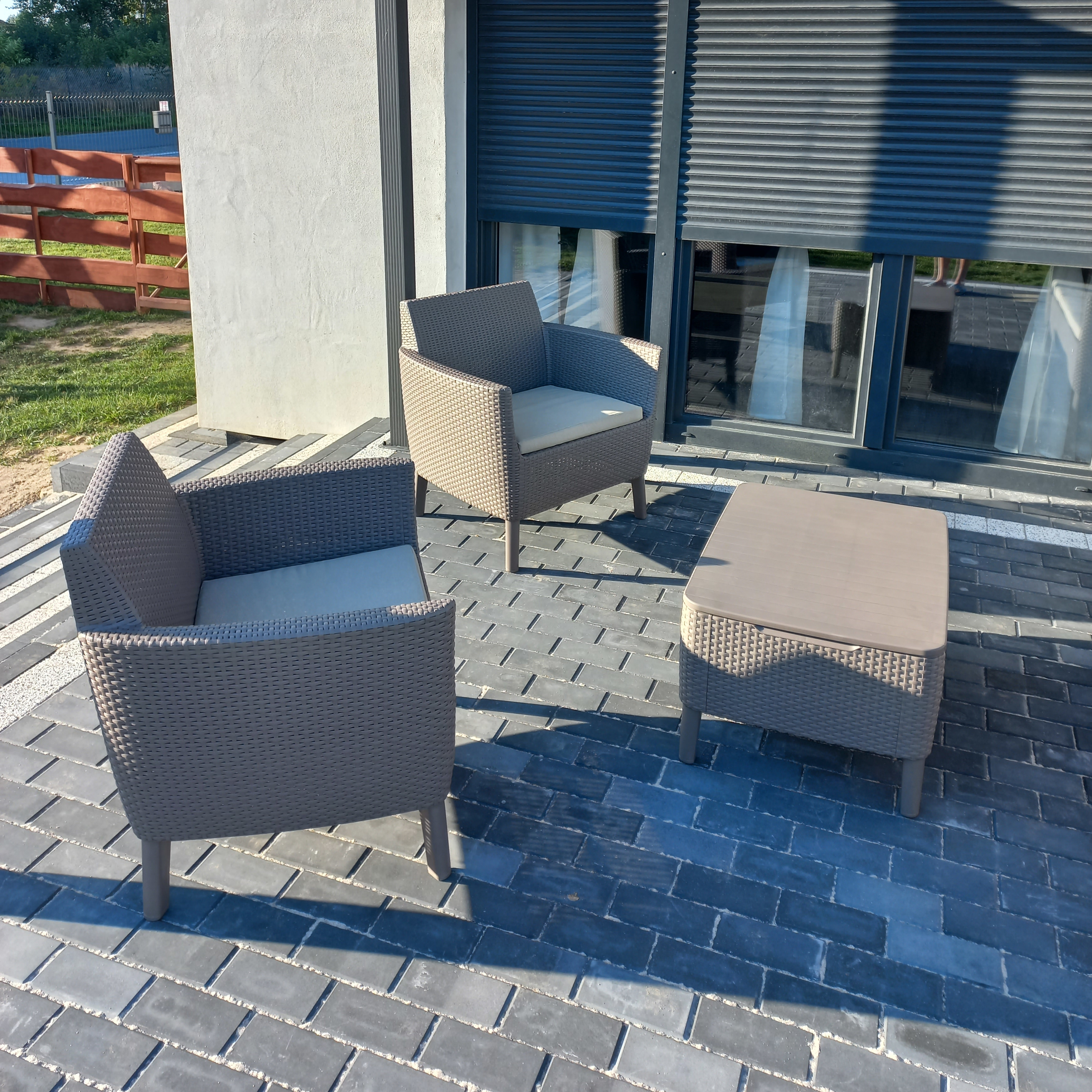 Zahradní set Keter Salemo 3+1 Cappuccino fotografie realizace 3