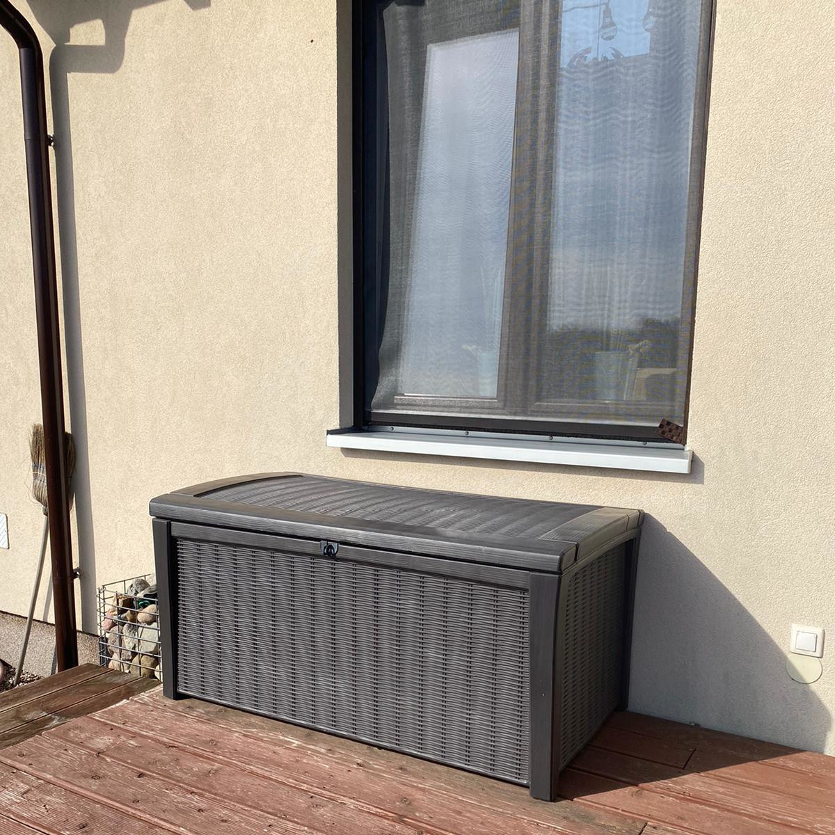 Zahradní úložný box Keter Borneo 416 l, grafit fotografie realizace 3