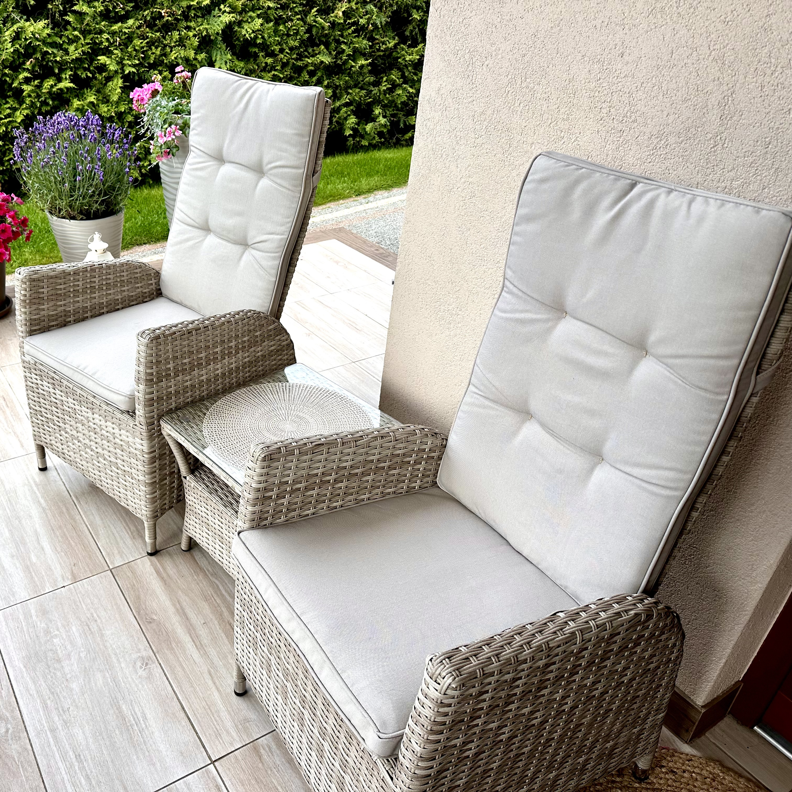Zahradní set Focus Garden MALTA DUO Beige fotografie realizace 1