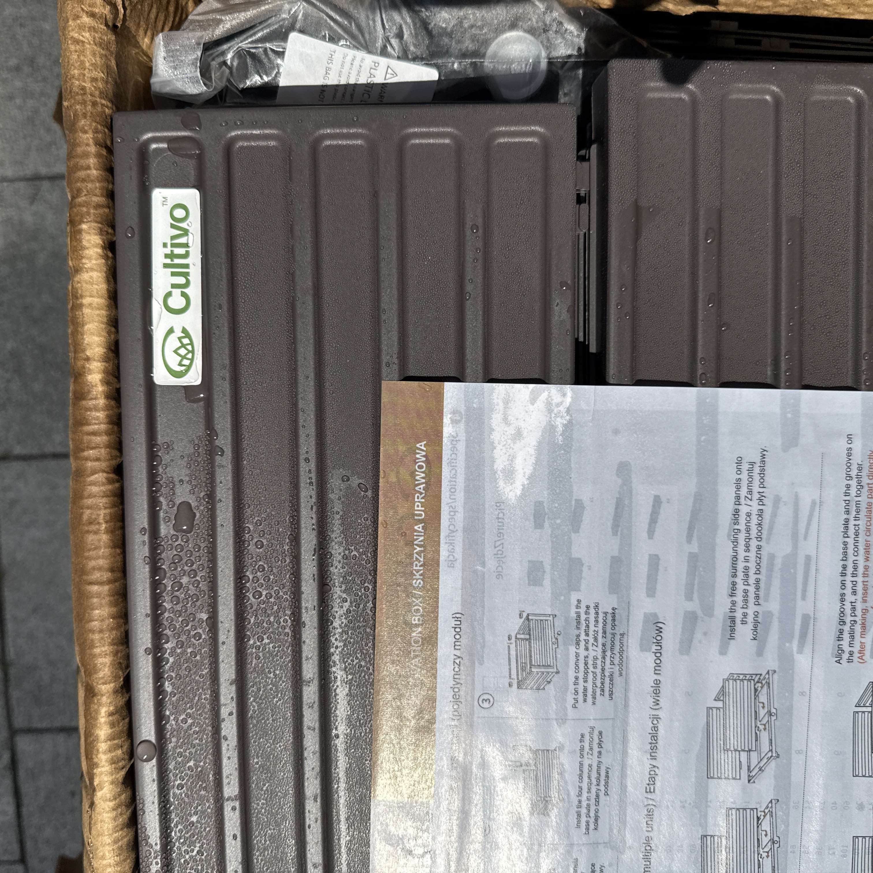 Vyvýšený záhon Cultivo GROW BOX XL 164x41x31 cm fotografie realizace 5